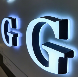 Customized 3D illuminated letter <b>signs</b>, suitable for boutique studios and luxury retail brands. - Product Image 6