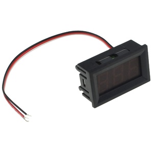 Mini LCD Digital <strong>Voltmeter</strong> Green 0.56" Inch LED Digital <strong>Voltmeter</strong> <strong>DC</strong> 0-40V Three Wires Volt Meter with 20cm Wire for Car - Product Image 4