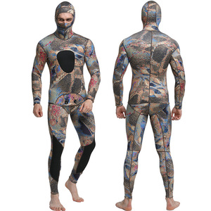 <span class=keywords><strong>Traje</strong></span> de neopreno de 5MM y <span class=keywords><strong>3MM</strong></span> para <span class=keywords><strong>pesca</strong></span> subacuática, <span class=keywords><strong>traje</strong></span> de buceo, Surf, <span class=keywords><strong>pesca</strong></span> <span class=keywords><strong>submarina</strong></span> - Product Image 2