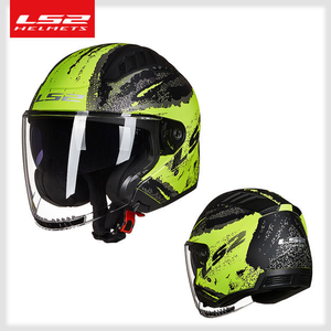 Casco <span class=keywords><strong>Moto</strong></span> Retrò LS2 con Doppia Visiera, Casco Aperto per Scooter, Certificato ECE/3C, Unisex, in Materiale ABS - Product Image 6