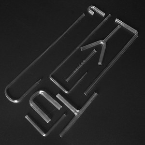 Tubería de Vidrio Tianjing Tipo T y Y de 45, 60, 90 y 120 Grados para Conexión de Gases en Experimentos Químicos - Product Image 2