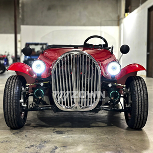 Nuevas Llegadas Carro Eléctrico Pequeño de Dos Asientos Estilo Antiguo Vehículo de Ocio para Turismo en Venta - Product Image 4