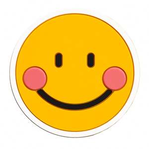 Imanes de PVC Suave para Refrigerador, Recuerdo Personalizado, Adhesivo Magnético con Cara Sonriente - Product Image 1