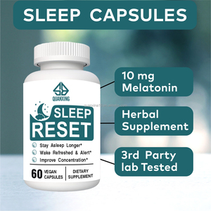 Capsules de racine d'Ashwagandha naturelle OEM pour adultes, soin nocturne quotidien doux - 60 capsules - Product Image 4