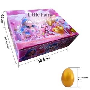 Uovo Dorato Sorpresa per Bambini, Nuovo Modello <span class=keywords><strong>Principessa</strong></span> Elsa, Giocattolo in Plastica per Ragazze, Regalo di Compleanno, Premio per Età 14+ Scuola Elementare - Product Image 5
