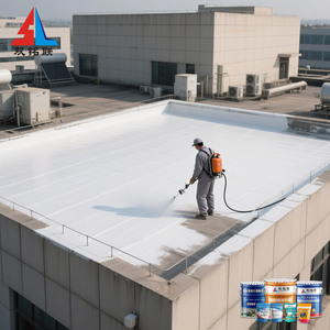 <span class=keywords><strong>Peinture</strong></span> liquide isolante <span class=keywords><strong>thermique</strong></span> et imperméable en acrylique blanc pour toitures métalliques et bateaux (à pulvériser) - Product Image 3