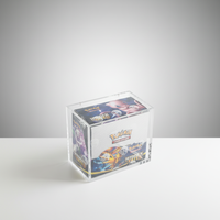 Boîte de protection en acrylique pour boîte de booster Elite Trainer Box (ETB) avec couvercle magnétique personnalisé