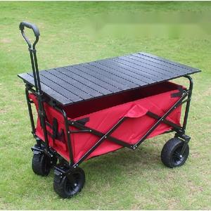 Chariot de camping pliable Yongkang à quatre roues 100x80x60cm, chariot de courses portable pour l'extérieur - Product Image 3