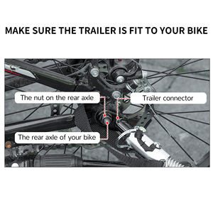 Venta caliente de los fabricantes de Qingdao Remolque de bicicleta grande de carga - Product Image 6