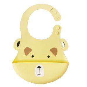 ผ้ากันเปื้อนซิลิโคนเกรดอาหารลายการ์ตูนนิ่มพิเศษกันน้ำมันไม่กลัวสิ่งสกปรกในครัวเรือนของจิปาถะ - Product Image 1