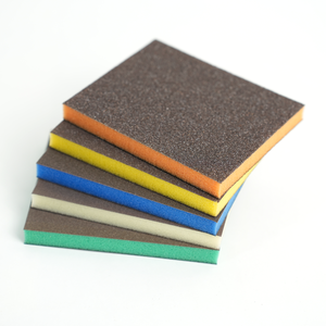 Éponge de ponçage multicolore haute efficacité SCORPION STAR, tampon en mousse humide/sèche, garantie 3 ans, 100x120mm, pour ponçage automobile et bois. - Product Image 4