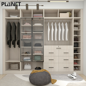 Mini porte coulissante <span class=keywords><strong>en</strong></span> plastique professionnelle pour armoire pas chère, design intelligent pour armoire, armoires fonctionnelles pour chambre à coucher - Product Image 3