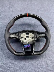 Volante Deportivo de Cuero con Base Plana Compatible con Audis A6 A7L A8 S6 S7 RS6 RS7 C8 RS - Product Image 4