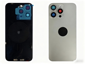 <span class=keywords><strong>Cover</strong></span> Posteriore per Telefono Cellulare, Telaio Completo di Ricambio in Vetro per 15promax, Parti Piccole in Vetro - Product Image 5