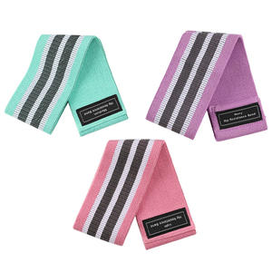 ชุดยางยืดออกกำลังกายเล่นโยคะและฟิตเนสแถบผ้ายางโพลีเอสเตอร์ - Product Image 5