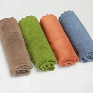 Serviette de lavage de voiture en microfibre épaisse et absorbante en tissu tressé torsadé en polaire corail - Product Image 2