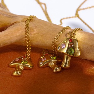 הארנזה הארנזה משקפיים וגקים וברקים צעיף נירוסטה שרשרת תכשיטי אופנה לנשים מוצרים היקפיים - Product Image 2