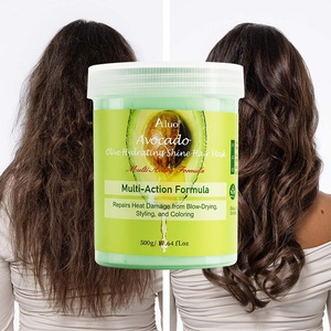 Maschera per <span class=keywords><strong>Capelli</strong></span> Nutriente all'Olio di Avocado <span class=keywords><strong>e</strong></span> Oliva con Proteine <span class=keywords><strong>e</strong></span> Biotina, Formula 2-in-1 per Riparazione da Danni Termici, Etichetta Privata - Product Image 2