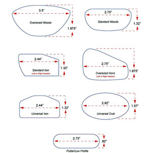 LongShot Ball Marker Roll Standard PP Material For <b>Golf</b> Swing Training - Product Image 4