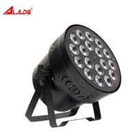 Projecteurs de scène professionnels LED 4-en-1 Full Color RGBW pour mariage, bar, club, spectacle, avec contrôle DMX512