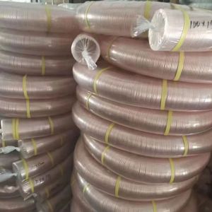 ผู้ผลิตท่อเหล็ก <span class=keywords><strong>PU</strong></span> แบบยืดหยุ่นป้องกันไฟฟ้าสถิตสำหรับระบบ HVAC - Product Image 2