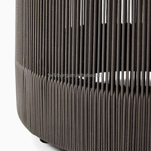 Ferly <span class=keywords><strong>2023</strong></span> Nouvel arrivage Vente en gros d'usine Offre Spéciale Meubles <span class=keywords><strong>de</strong></span> patio modernes <span class=keywords><strong>de</strong></span> luxe <span class=keywords><strong>Table</strong></span> en rotin à cadre en aluminium pour <span class=keywords><strong>jardin</strong></span> en osier - Product Image 3