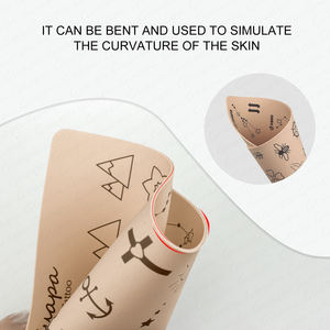 Maquillage permanent Petit <span class=keywords><strong>tatouage</strong></span> minuscule Practice Skin Silicone Pré-impression Fine Line Latex Skin Practice avec Constellation Design - Product Image 6
