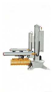 เครื่องวางพาเลทอัตโนมัติสำหรับเสาคอนกรีตและมอร์ตาร์ |   เครื่องวางซ้อนพาเลทแบบ Heavy Duty พร้อมระบบควบคุมอิสระสำหรับงานวิจัยและพัฒนา เหมาะสำหรับงานซีเมนต์ - Product Image 4