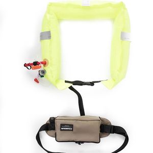 Cinturón de cintura inflable, salvavidas, PFD, Air CO2, color azul oscuro, CQYD-IV-100N - Product Image 5