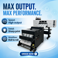 Harga Bagus 60cm 2 Print Head I3200 Xp600 Printer DTF Langsung ke Film PET A1