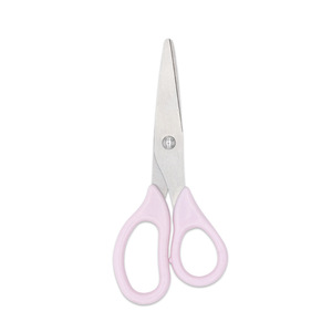 Jolies ciseaux pour étudiants, en acier inoxydable, manche rose, pour enfants, usage au bureau, multi-usages - Product Image 4