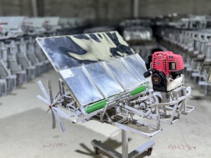 OEM 4 Line 28 cm Hand Push Seed Planting <b>Machine</b> Precision Agricultural Seeder Depth and <b>Row</b> Distance Best Price - Product Image 3