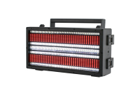 Luz Estroboscópica LED Epic, IP65, 500W, RGBW, Matriz de Luces, Ra90, 6 Secciones de Píxeles, 12 Secciones, Control DMX512, para Eventos, Conciertos, DJ