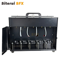 Machine à flammes SITERUI Sfx, nouveau modèle à 5 têtes, canon à feu puissant, DMX, sûr pour les activités sur scène en extérieur, DJ
