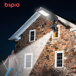 Lampadaire solaire LED Bspro 200W en ABS avec caméra 4G CCTV PTZ, capteur <span class=keywords><strong>de</strong></span> mouvement IP65 et reconnaissance faciale IA - Product Image 6