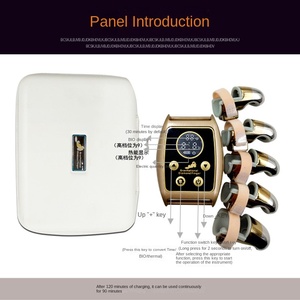 Masajeador portátil de cinco dedos Smart Gold Finger Térmico Micro-Eléctrico <span class=keywords><strong>EMS</strong></span> Pulso Acupuntura Masajeador de terapia <span class=keywords><strong>digital</strong></span> - Product Image 2