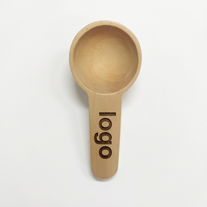 Mini cuchara de madera multiusos para leche en polvo pequeña medicina baño sal café en polvo mermelada otros productos químicos domésticos - Product Image 1