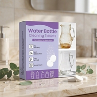 Tablettes effervescentes jetables écologiques pour le nettoyage des bouteilles et des mixeurs, nettoyant tout usage pour les taches et les odeurs, nettoyant pour bouteilles de jus