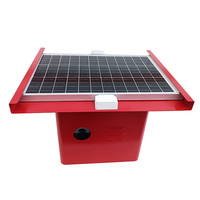 Répulsif solaire pour animaux 18V/14W, dispositif anti-oiseaux à ultrasons pour ferme avec son de 120 dB pour effrayer