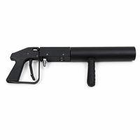 Pistolet Cryo Jet CO2 Portable 6-8m à Déclenchement Manuel en Alliage d'Aluminium, Piles AA, Machine à Fumée Scénique, Effet DJ Portable pour Fêtes