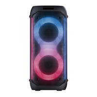 Party Box 100 Haut-parleur avec lumières LED RVB dynamiques Expérience sonore de haut-parleur ultime pour les fêtes