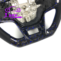 Accessoires pour Ford Bronco 2021+ U725 Raptor Sport CX430 Volant de voiture en fibre de carbone Style course personnalisé Amélioration de l'intérieur