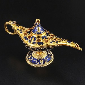 Aladdin đèn ma thuật Nga Hàng Mã đèn 1001 Đêm phước lành phòng khách Đông nam Á phong cách thủ công kim loại đồ nội thất trang trí - Product Image 6