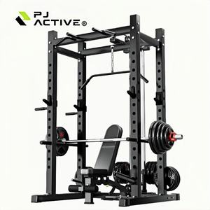 PINJIAN Jaula de Potencia Multifuncional para Gimnasio Comercial y Doméstico, Estación de Musculación con Soporte para Sentadillas y Barras - Product Image 4