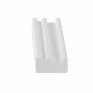 Pvc प्रोफ़ाइल स्टॉप 5/8 "x 1 3/16" ट्रिम और घर सजावट के लिए मोल्डिंग - Product Image 1