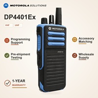 Radio portable Motorola DP4401Ex DMR VHF ou UHF monobande 1W GPS 64 canaux IP67 pour les projets énergétiques et industriels