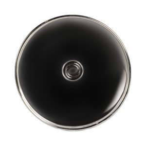 Portacandele Moderno in Vetro, Design a Disco e Sfera, Decorazione da Tavolo - Product Image 5