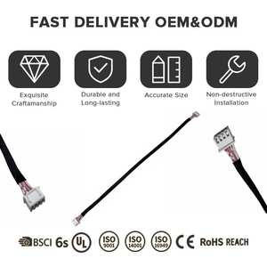 Изготовленный на заказ водонепроницаемый жгут проводов IP67 с разъемом и ПВХ-изоляцией для наружного оборудования IoT и дисплейных панелей - Product Image 4