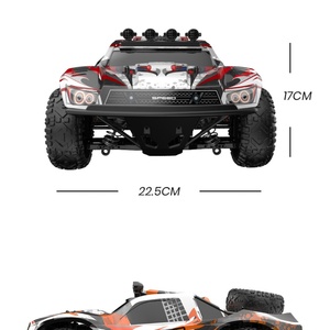 Voiture RC tout-terrain 1:10 2.4G 4CH 4WD Brushless 50-60km/h haute vitesse, étanche, avec suspension à amortisseurs individuels sur chaque roue - Product Image 3