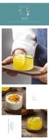 Bol à pudding en verre borosilicate haute résistance, moule de cuisson résistant à la chaleur, pour desserts, glaces, yaourts, et nids d'oiseaux, pour la cuisine domestique